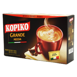 可比可  印尼进口速溶原味卡布奇诺咖啡粉 冲调饮品 豪享咖啡 摩卡咖啡*3盒（共36包）