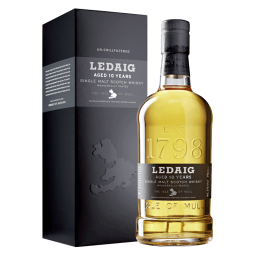 利得歌(Ledaig) 10年单一麦芽苏格兰威士忌700ML 进口洋酒 年货节