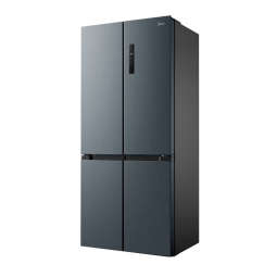 美的（Midea）513升十字对开门冰箱四开门 大容量风冷无霜 母婴冰箱 一级能效双变频家用电冰箱 BCD-513WTPZM(E)