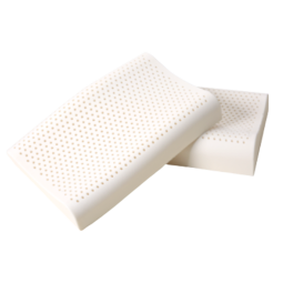 京东京造 梦享系列泰国进口天然乳胶枕头波浪一对礼盒装93%乳胶含量橡胶枕