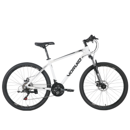 沃雷顿（VORLAD）山地自行车红日200机械碟刹禧玛诺21速避震前叉铝合金车架 白/黑色15.5寸
