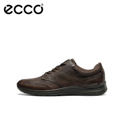 爱步（ECCO）休闲皮鞋男 轻便百搭运动鞋缓震健步鞋 欧_文511734 可可棕/咖啡色51173455738 41