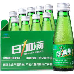 日加满 含牛磺酸 补充氨基酸 能量型功能饮料小绿瓶  增强免疫 120*10瓶