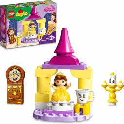 乐高（LEGO）积木玩具 得宝大颗粒系列 10960 迪士尼公主贝儿的舞厅 2岁+ 礼物