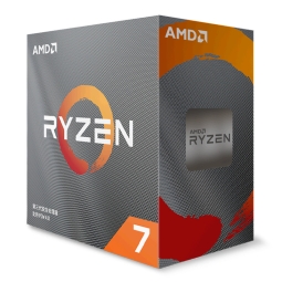 AMD 锐龙7 3800XT 高性能版处理器 (r7)7nm 8核16线程 3.9GHz 105W AM4接口 盒装CPU