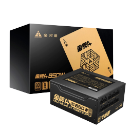 金河田（Golden field）额定850W 金牌A+全模组电脑电源（80PLUS金牌/智能温控/日系电容/4080显卡支持）