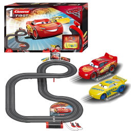 Carrera轨道赛车First系列闪电麦昆儿童礼物玩具男孩礼物双人竞技遥控汽车轨道车20063011套装