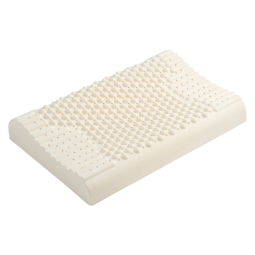 百丽丝 泰国乳胶枕 进口天然乳胶波浪乳胶枕头 按摩颗粒款透气枕芯