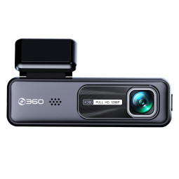 360行车记录仪K380升级版 星光夜视 高清录影 隐藏式+64G卡