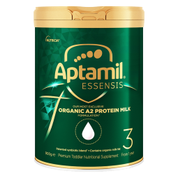 爱他美（Aptamil）ESSENSIS黑钻奇迹绿罐有机A2婴幼儿配方奶粉 官方授权 3段单罐