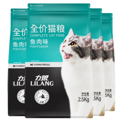 力狼（LILANG）全价幼猫成猫鲜肉粮通用型鸭肉味猫粮10kg