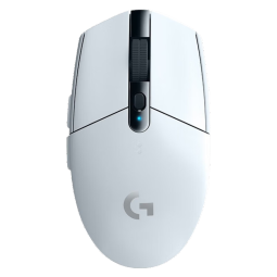 罗技（G） G304 无线游戏鼠标LIGHTSPEED电竞轻量便携小手CF/吃鸡宏编程 G304白色