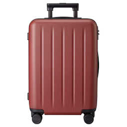 90分行李箱24英寸婚箱拉杆箱大容量旅行箱密码箱托运箱子多瑙河红色