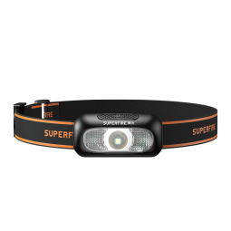 神火（SupFire） HL05-D强光头灯LED夜钓远射USB充电户外头戴应急灯 【红白双光源】四档照明模式