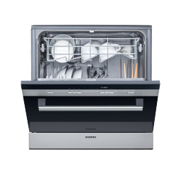 西门子西班牙原装进口 10套大容量 家用洗碗机嵌入式 双重烘干 高温除菌 96h储存 SC73M612TI