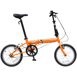 大行（DAHON）顺丰发货折叠自行车16寸通勤单车男女休闲骑行折叠车KT610 橙色