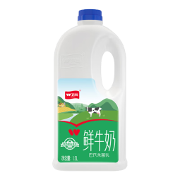 卫岗 【冷运】鲜牛奶 1.5L*2巴氏杀菌乳大桶家庭装低温鲜奶 巴氏杀菌乳鲜牛奶1.5L*2桶