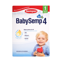 森宝（Semper）经典盒装系列 婴儿配方奶粉 4段(18月以上) 800g 效期：24年11月