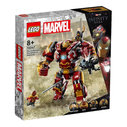 乐高（LEGO）积木玩具 超级英雄漫威系列 76247 反浩克装甲 大战瓦坎达 8岁+