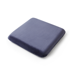网易严选93%含量天然乳胶方形坐垫 办公室减压坐垫 藏蓝黑45*45*6cm