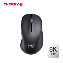 CHERRY XTRFY 樱桃M64 PRO 8K无线鼠标 游戏鼠标 轻量化电竞鼠标 超轻型游戏鼠标 人体工学 约55g  黑色