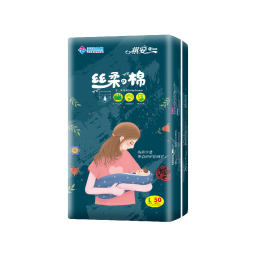 祺安Qian丝柔之棉纸尿裤L50片 (9-13kg)大码婴儿尿不湿双热风3D面层