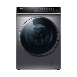 海尔（Haier）滚筒洗衣机全自动10公斤直驱变频洗烘一体机 智能烘干+晶彩屏+精致香护+智能投放 空气洗HMATE7S