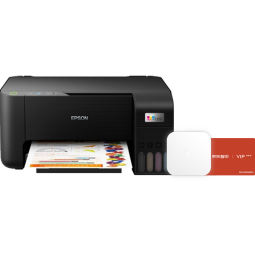 爱普生（EPSON）L3219墨仓式彩色喷墨打印机京东智印学习盒子套装 家用照片错题打印复印扫描多功能一体机