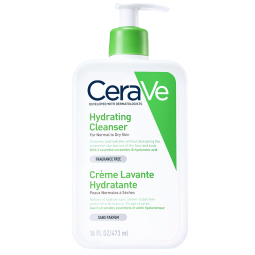 适乐肤（CeraVe）修护保湿洁面乳473ml(干皮补水洁面无皂基氨基酸洗面奶男女护肤)