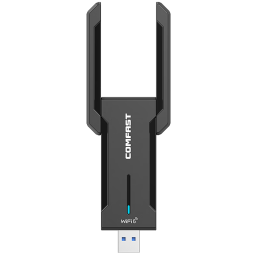 COMFAST CF-972AX千兆免驱动USB无线网卡AX5400M台式电脑笔记本电竞网络外置无线WiFi6接收器