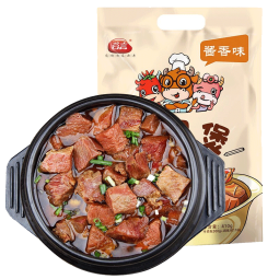 谷言预制菜 牛肉煲 酱香味 410g 牛肉火锅  半成品菜 快手菜  生鲜