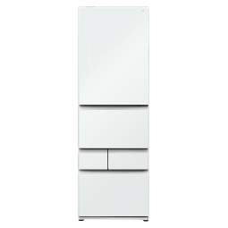 东芝（TOSHIBA）小白桃429五门日式冰箱超薄可嵌入式小户型大容量冰箱自动制冰风冷无霜多门节能家用电冰箱 GR-RM429WE-PG2B3 富士白玻璃面板