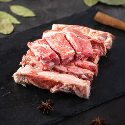 帕尔司（PALES）精选猪软骨1kg 进口猪脆骨软骨 冷冻排骨猪肉生鲜
