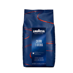 拉瓦萨（LAVAZZA）意大利原装进口商用咖啡 CREMA E AROMA意式醇香咖啡豆1kg