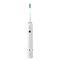 博皓（prooral）T33声波电动牙刷护齿压感提醒成人充电式情侣送礼生日礼物 白雪  母亲节礼物