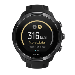 颂拓（SUUNTO）9 Baro黑色 户外智能运动手表健康心率计时器GPS定位防水腕表礼物