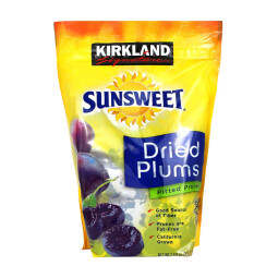 柯克兰（Kirkland）加州整颗无核西梅干1.58kg美国进口坚果蜜饯休闲零食大礼包Costco