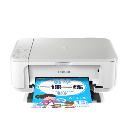 佳能（CANON） MG3680无线多功能打印机家用办公彩色照片打印复印扫描自动双面办公一体机 MG3680 白色（无线+打印复印扫描+自动双面） 官方标配【不