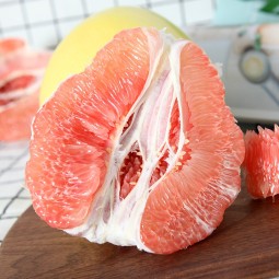 京鲜生 精选红肉蜜柚 4粒装 单果1.8-2.5斤 生鲜水果 