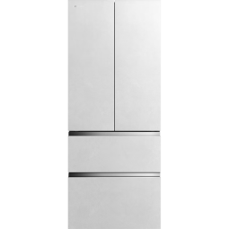 COLMO画境452升法式四门对开60cm超薄纯平全嵌入式家用变频一级能效智能高端电冰箱CRBUF452N-A2雪域岩