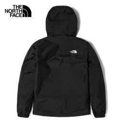 北面（The North Face）冲锋衣男装春季新款外套户外运动舒适防风防水保暖夹克上衣 A91/灰色 S/165