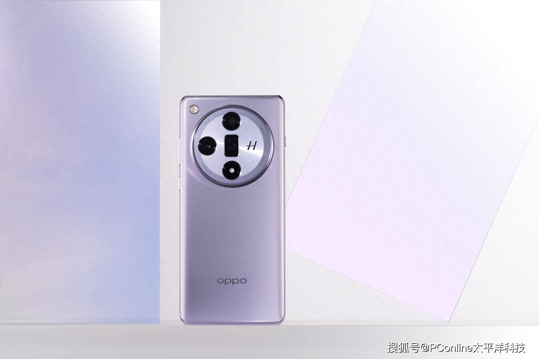 OPPO Find X7烟云紫图赏：东方意蕴下的烟染暮山浮紫翠