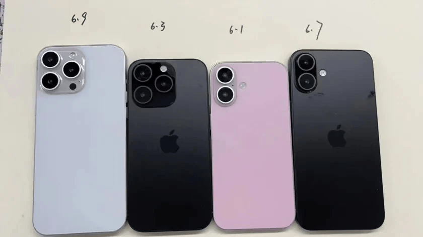 消息称苹果将在下月生产iPhone 16系列屏幕面板