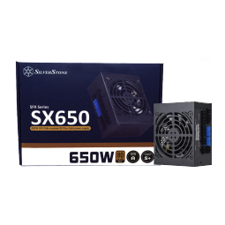 银昕（SilverStone）额定650W SX650-G SFX小电源(全日系电容/ITX电脑电源/金牌全模组/全电压/主动式PFC)