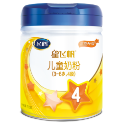 飞鹤 星飞帆4段儿童牛奶粉（3-6岁） 加量新升级750克g 1罐装