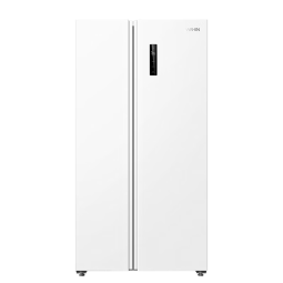 华凌610升超大容量对开门双开门冰箱 一级能效双变频风冷无霜WiFi智能家用电冰箱HR-610WKPZH1白色超薄 610L