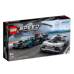 乐高（LEGO）超级赛车梅赛德斯 8岁+儿童拼搭积木玩具520情人节礼物 76909梅赛德斯-AMG F1 W12