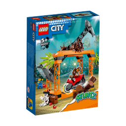 乐高（LEGO）积木玩具 城市系列 60342 鲨鱼攻击特技 5岁+520情人节礼物男孩