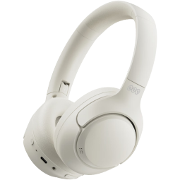 QCY H3 主动降噪 头戴蓝牙耳机重低音无线耳麦手机听力超长待机适用于全手机通用 大白 白色