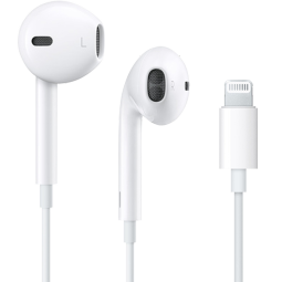 Apple 苹果耳机有线原装扁口earpods入耳式iPhone14/13/12/11/XR手机耳机 苹果14/13/11/12/8/8p/x Lightnin